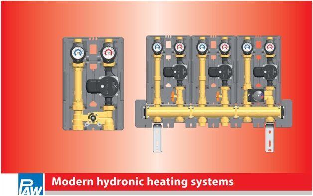 modern hydronic heating system