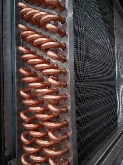 Copper heat exchanger
