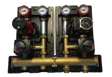 Manifold pump station