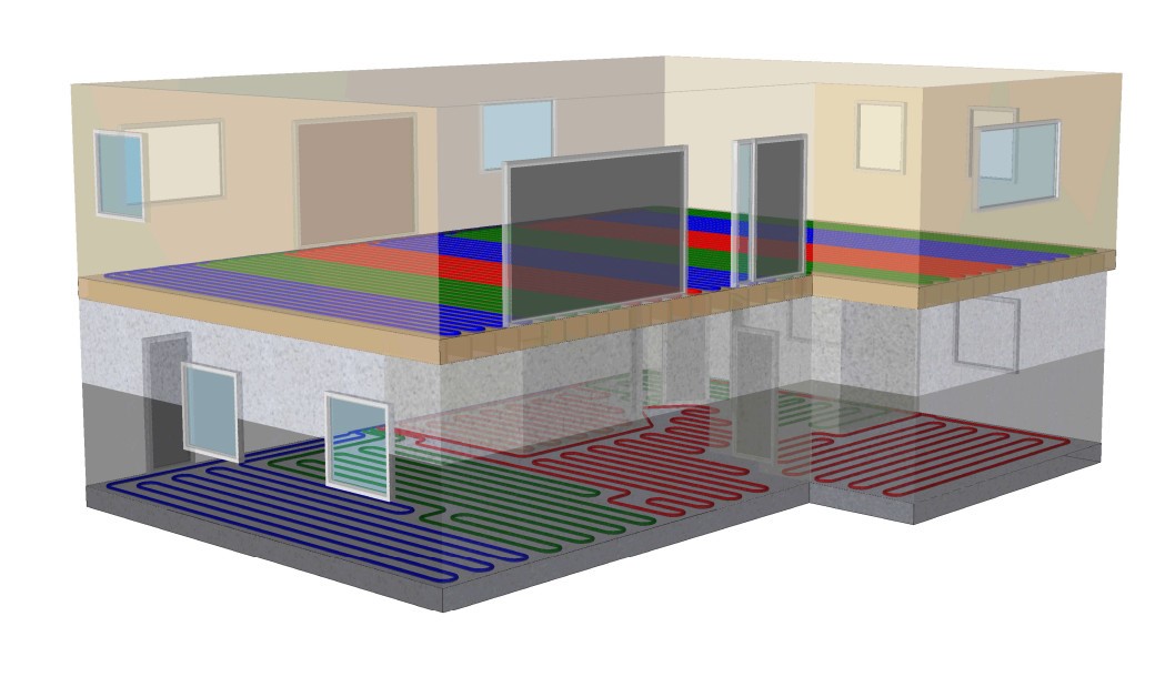 free hydronic radiant heating design