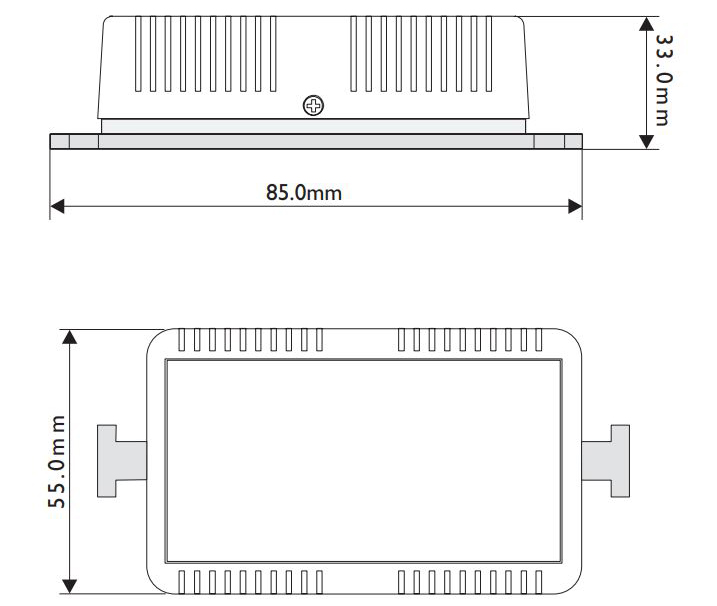 RESOL TS10 - Dimensions