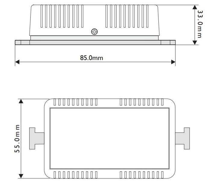 RESOL TS10 - Dimensions