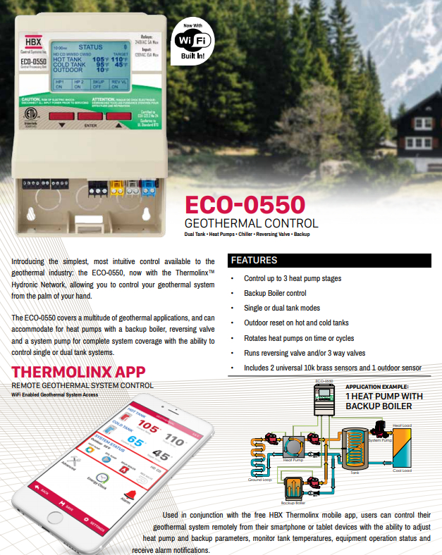 ECO-0550 Geothermal Control