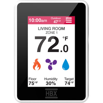 Touch Screen Thermostat - HBX THM-0600