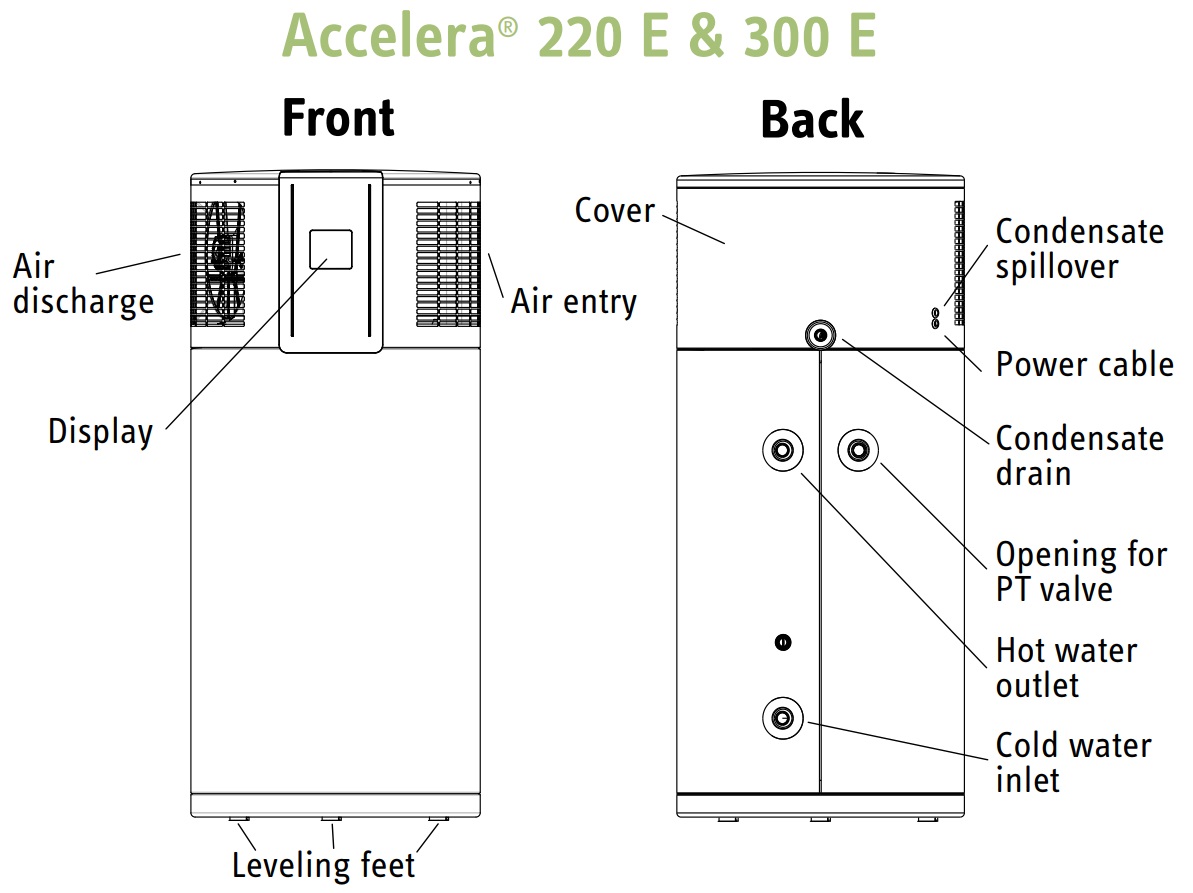 Stiebel Eltron Accelera 220 E Heat Pump Water Heater