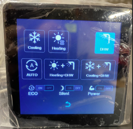 Touch Screen Controllers heating cooling