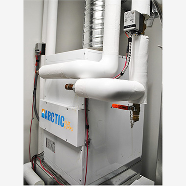 Arctic Heat Pumps and the Hi-Velocity Forced Air System