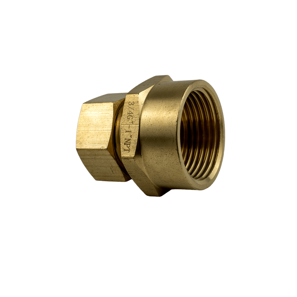 Solar Pipe Fitting -Aurora 3/4" to 1" FPT Adapter
