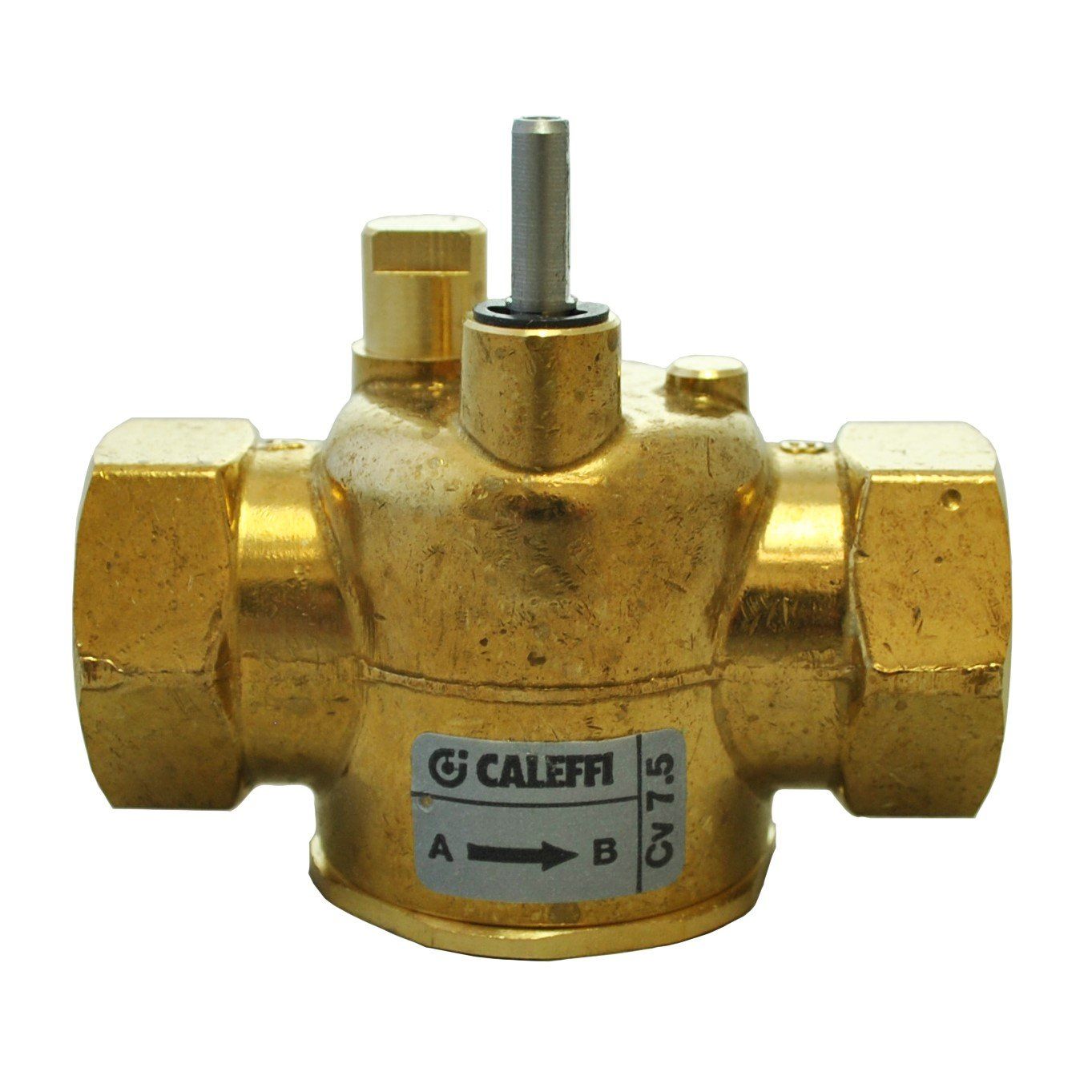 Caleffi Z-one - 3/4 NPT 2-way Straight Valve Body for Motorized Zone Valves