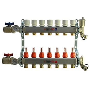 7 Port Manifold with 1/2