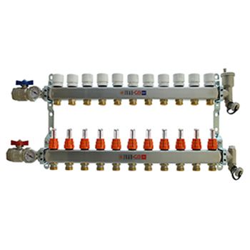 11 Port Manifold with 1/2