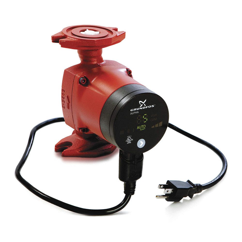 Grundfos Alpha2 15-55F/LC Variable Speed Circulator Pump with cord -99163906