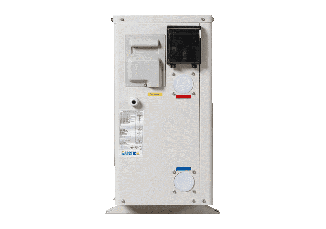 Arctic Titanium Heat Pump for Swimming Pools and Spas - 015ZA/B-R32