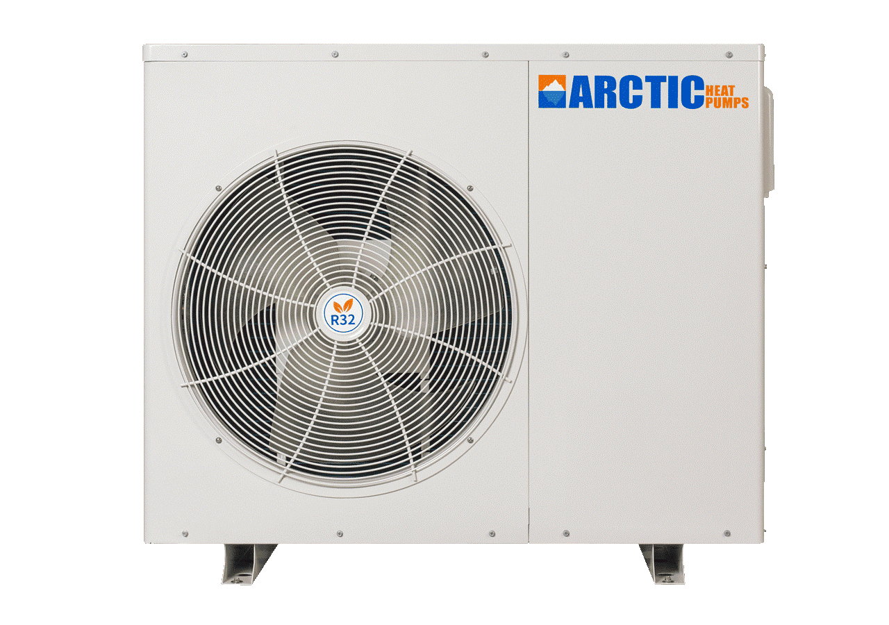 Arctic Titanium Heat Pump for Swimming Pools and Spas - 040ZA/B-R32